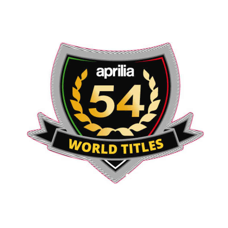 Decal "54 World Titles"