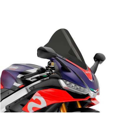 PUIG R-RACER SCREEN DARK SMOKE FOR APRILIA RSV4 FACTORY 2021-