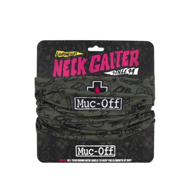 Lightweight Neck Gaiter - Green Punk