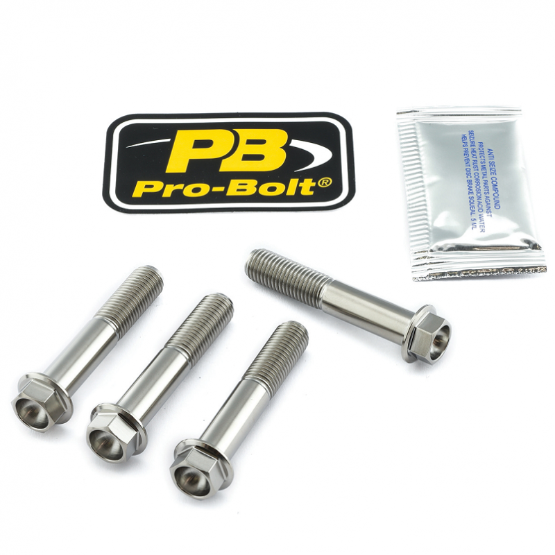 Titanium Front Brake Caliper Mount Bolt Kit