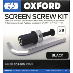 Oxford SCREEN SCREWS BLACK