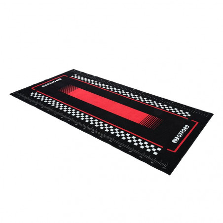 Oxford WORKSHOP MAT PITLANE RED L