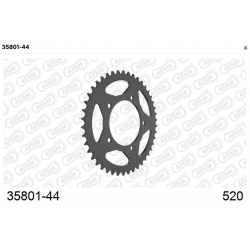 AFAM Rear sprocket 44T  RS660