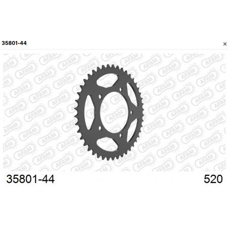 AFAM Rear sprocket 44T  RS660