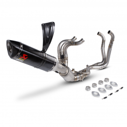 AKRAPOVIC COMPLETE EXHAUST KIT - RACING EVO CARBON