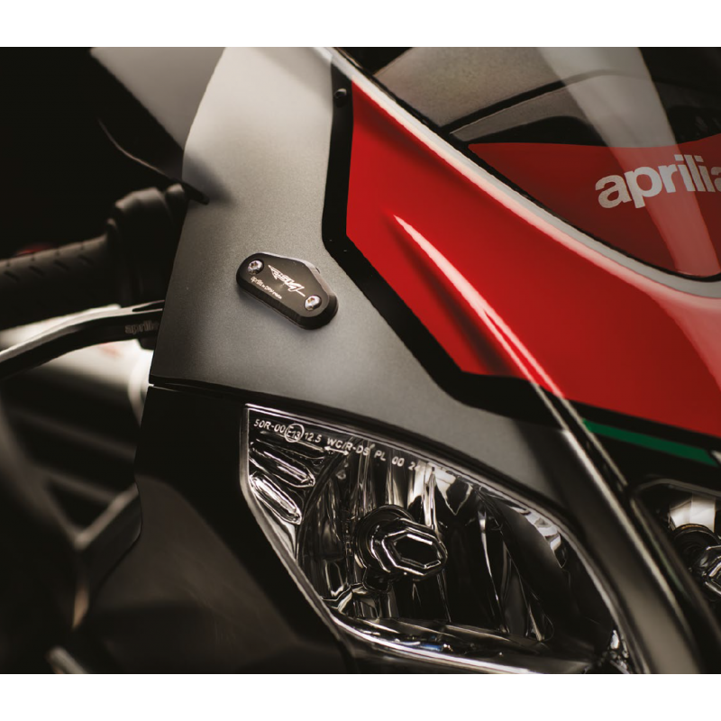 Mirror hole caps kit Racing use