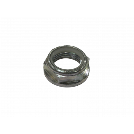 Rear wheel spindle nut