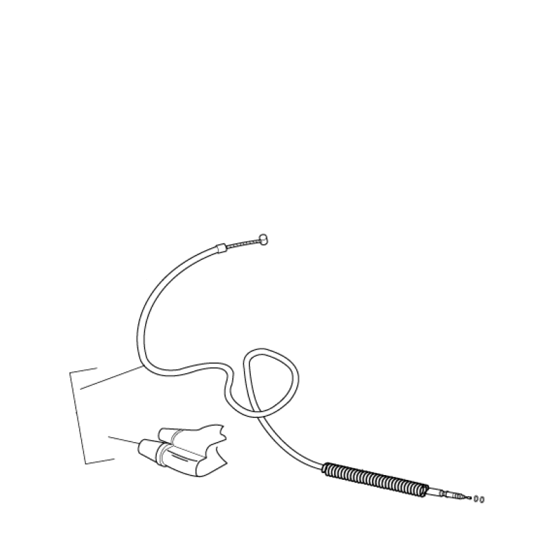 Clutch cable SX125