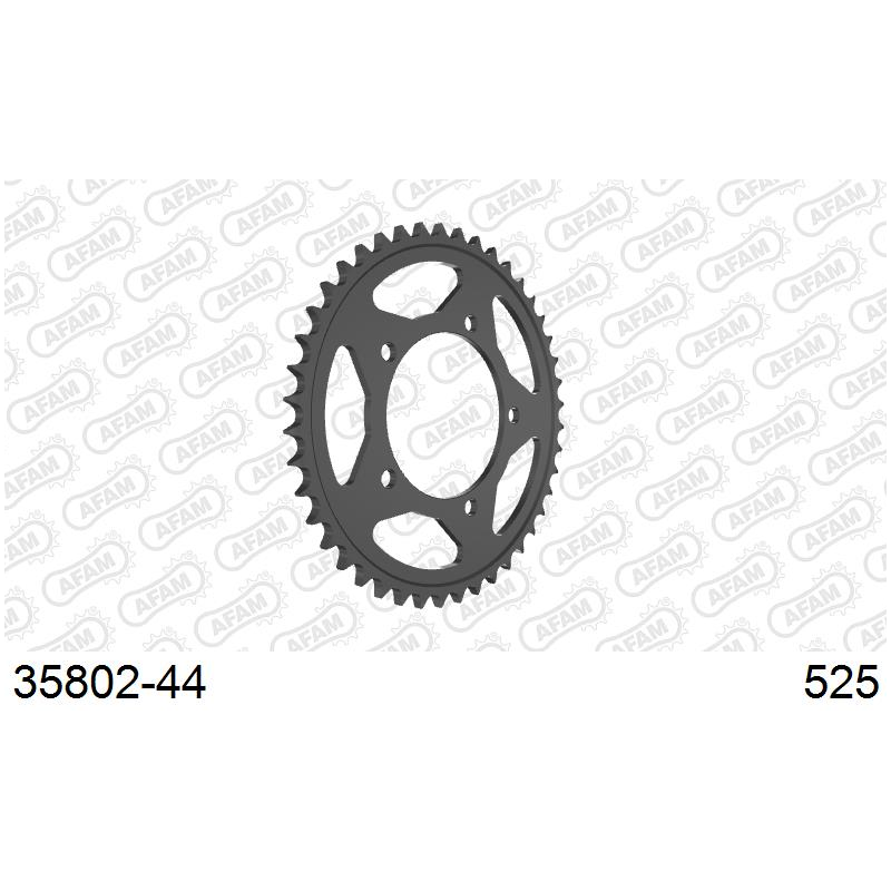 Afam Rear Sprocket Steel 525 Shiver 900