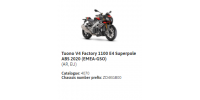 Tuono V4 Factory 1100 E4 Superpole ABS 2020 (EMEA-GSO)
